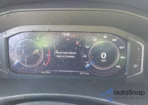 2022 Volkswagen Atlas 3.6L V6 Se W/Technology from USA, damaged, VIN 1V2WR2CA2NC525064